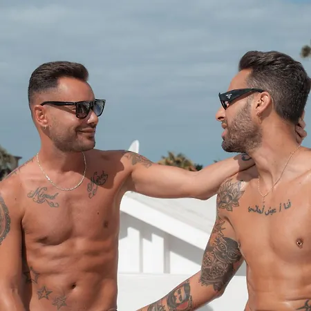 Mar Bianco - Gay Men Only Lägenhetshotell Maspalomas (Gran Canaria)